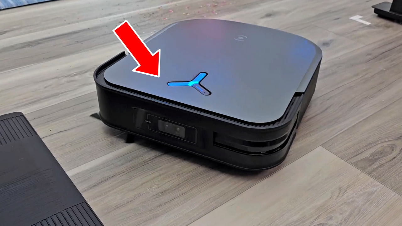 Watch ECOVACS Deebot X5 PRO Omni Robot Vacuum Cleaner with Mop on